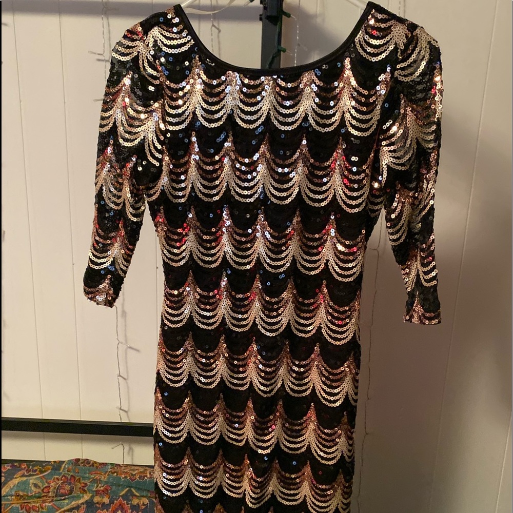 Sequin dress size large juniors